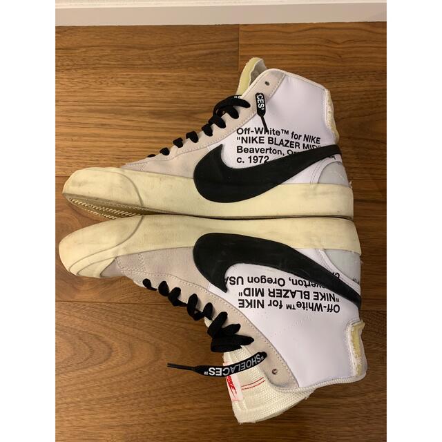通販 人気】 NIKE - OFF-WHITE(オフホワイト)×NIKE(ナイキ) スニーカー ...