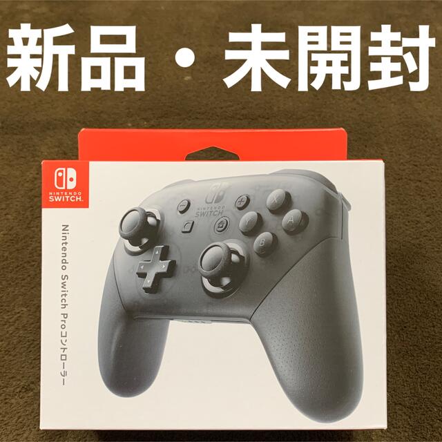 【新品本物】 Switch Nintendo - コントローラー Pro Switch 【新品】Nintendo 家庭用ゲーム機本体