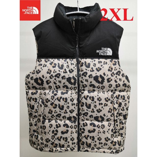 THE NORTH FACE(ザノースフェイス)のフォロー割✨ ノースフェイス ヌプシ ダウンベスト ヒョウ柄 K230D メンズのジャケット/アウター(ダウンジャケット)の商品写真