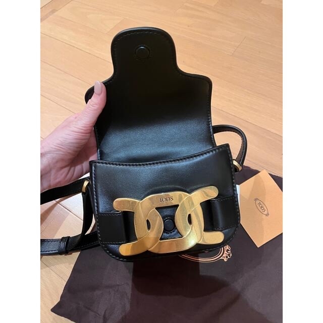 tods ケイトレザーボディクロスバッグミニ