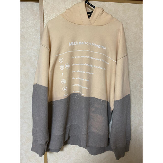 匿名配送 新品未使用 MM6 Maison Margiela スリットパーカー