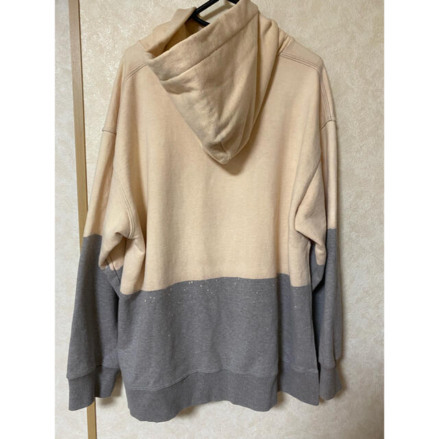 MM6 Maison Margiela パーカー バイカラー ペイント | www.jarussi.com.br