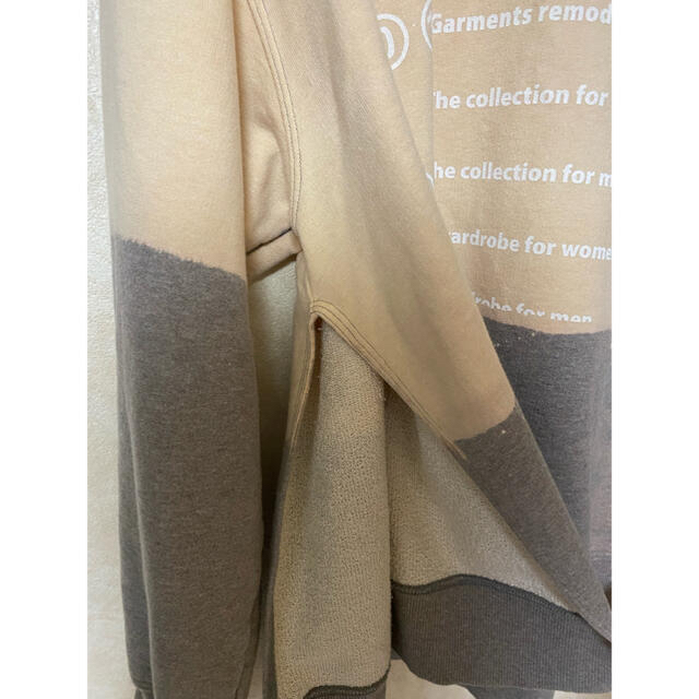 MM6 Maison Margiela パーカー バイカラー ペイント | www.jarussi.com.br