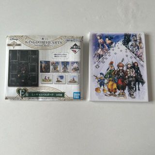 キングダムハーツ　KH キンハ　一番くじ　1番くじ　E賞　キャンバスボード全種