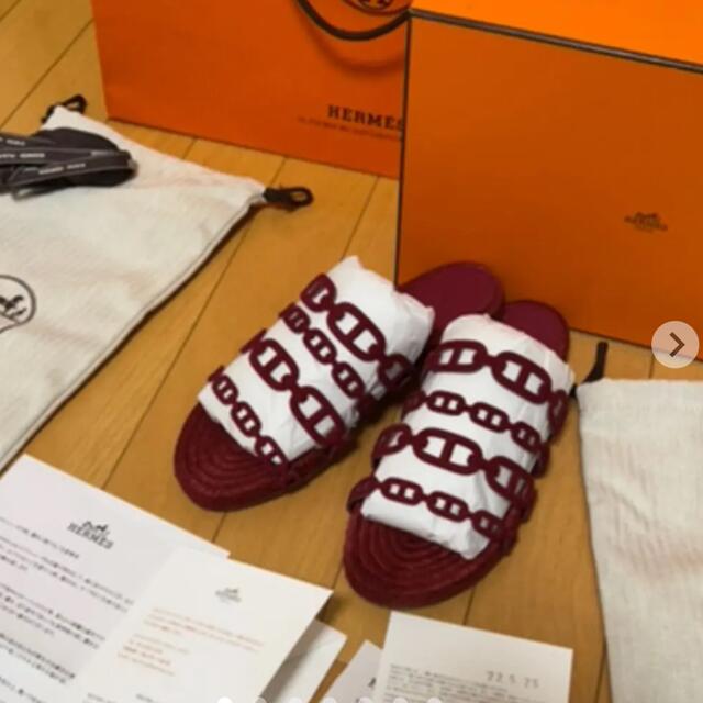 から厳選した Hermes - エルメス エスパドリーユ アンコーヌ♡正規品