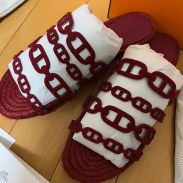 エルメス エスパドリーユ アンコーヌ♡正規品 37size24cm | mezcla.in