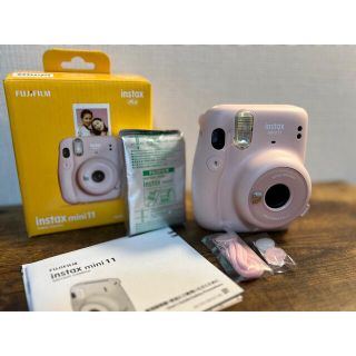 フジフイルム(富士フイルム)のFUJI FILM INSTAX MINI 11 BLUSH PINK インスタ(フィルムカメラ)