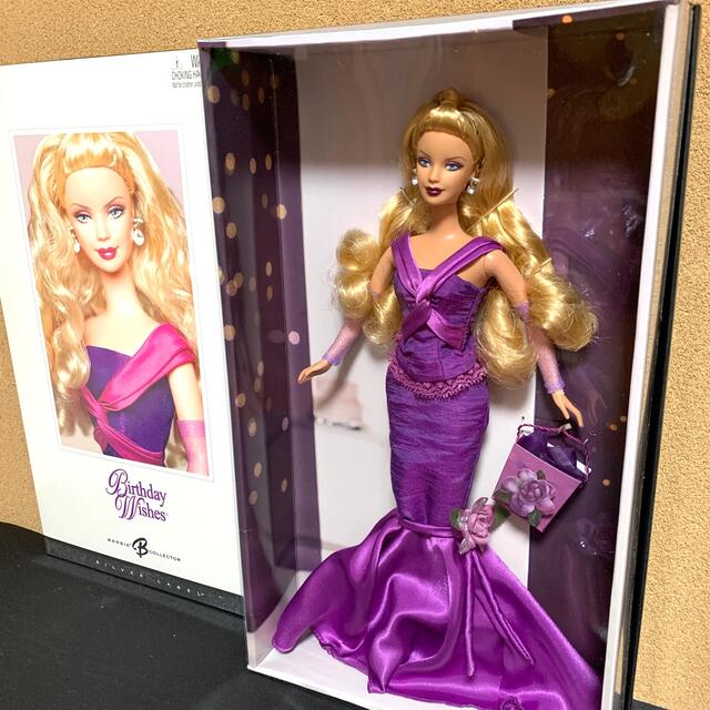 Birthday Wishes Barbie Purple dress