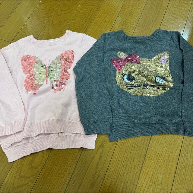 H&H(エイチアンドエイチ)の未使用　H&Mニットセット キッズ/ベビー/マタニティのキッズ服女の子用(90cm~)(ニット)の商品写真