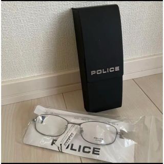 POLICE(ポリス) VPL080J 0S14 (49)クリアレンズチタン(サングラス/メガネ)