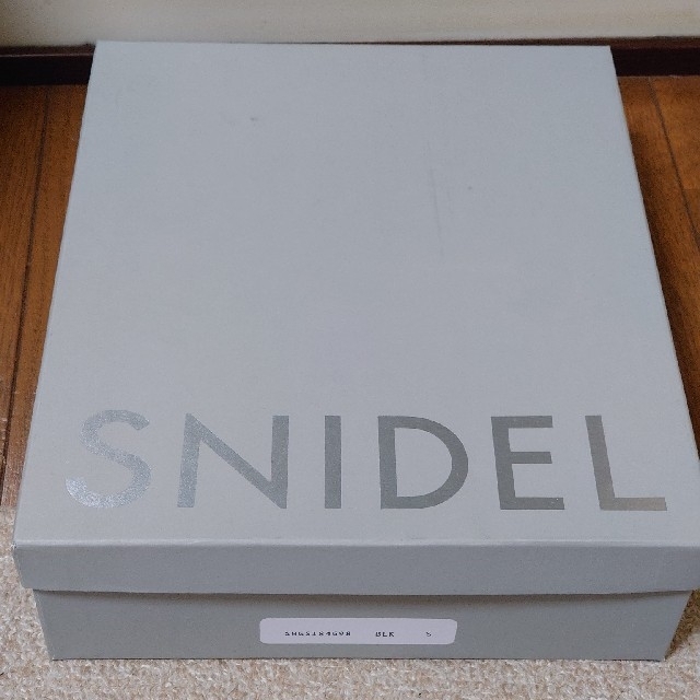 SNIDEL(スナイデル)のSNIDEL ショートブーツ  ブラック【Ssize】 レディースの靴/シューズ(ブーツ)の商品写真