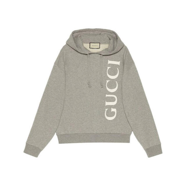 GUCCI ロゴ プリント グッチ パーカー スウェットシャツ XS 美品 通販