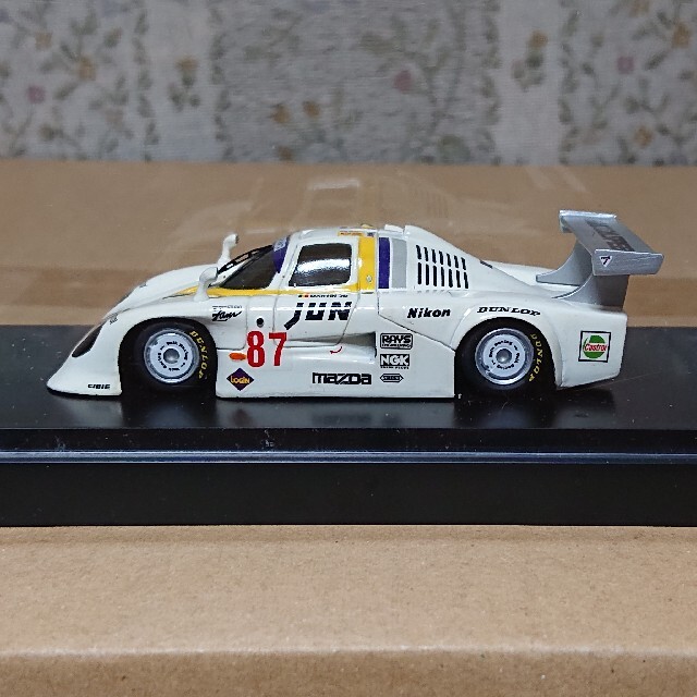 アルナージュモデルズ 1/43 マツダ 727C (87号車)1984年ル・マン エンタメ/ホビーのおもちゃ/ぬいぐるみ(ミニカー)の商品写真