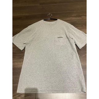 パタゴニア(patagonia)のpatagonia パタゴニア Tシャツ　グレー　ポケT(Tシャツ/カットソー(半袖/袖なし))