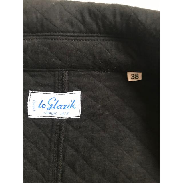 LE GLAZIK(ルグラジック)の週末値下げLE GLAZIK ルグラジック ブラックキルティングジャケット レディースのジャケット/アウター(ブルゾン)の商品写真