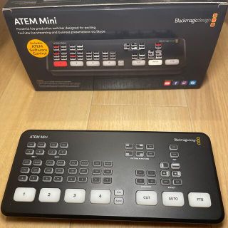 Atem mini Blackmagic 配信　キャプチャーボード(PC周辺機器)