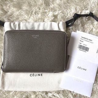 CELINE 財布　ペブルトープ