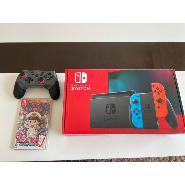 Nintendo switch 本体＋コントローラー＋桃鉄セット