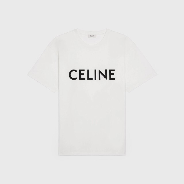 Tシャツ/カットソー(半袖/袖なし)セリーヌ ルーズTシャツ 今期 公式オンライン購入 XS