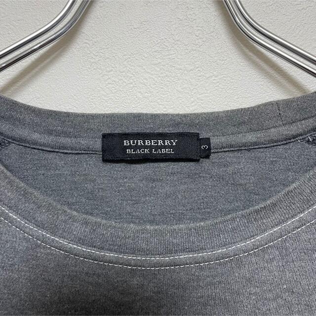 BURBERRY BLACK LABEL(バーバリーブラックレーベル)の【BURBERRY BLACK LABEL】バーバリー ロンT お洒落 メンズのトップス(Tシャツ/カットソー(七分/長袖))の商品写真