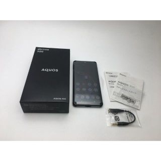 アラビア(ARABIA)の◆新品未使用SIMフリーdocomo AQUOS R5G SH-51A ブラック(スマートフォン本体)