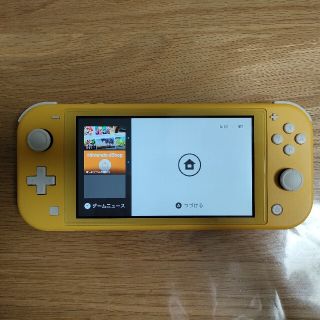 ニンテンドースイッチ(Nintendo Switch)のswitch lite　イエロー　(BDSPver1.1.1)(携帯用ゲーム機本体)