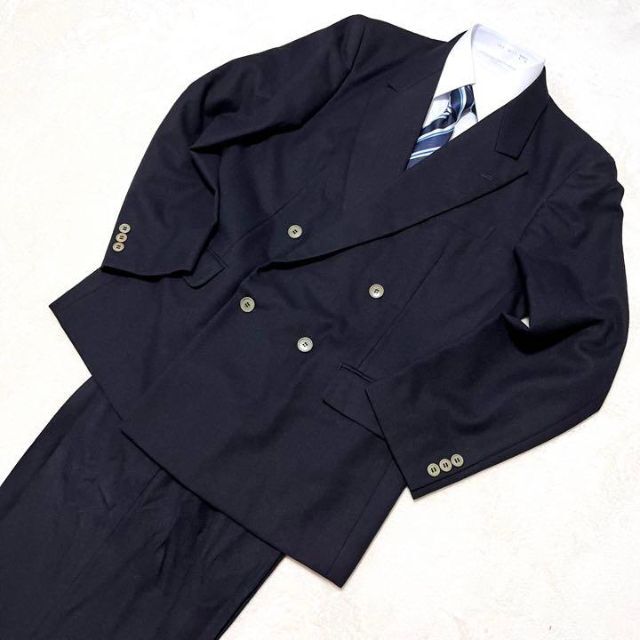 67【美品】ポールスミス セットアップ スーツ ネイビー Mサイズ 最終
