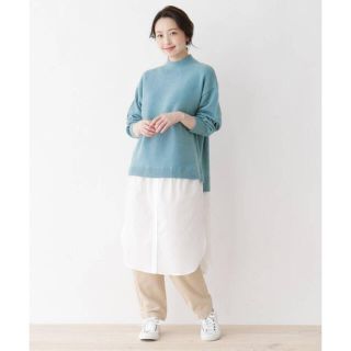 シューラルー(SHOO・LA・RUE)のSHOO・LA・RUE (シューラルー)  ニットシャツフェイクワンピース(その他)