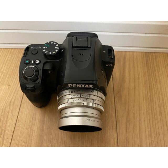 【クーポン期間限定超特価！】PENTAX k70 ＋　FA43mmf1.9