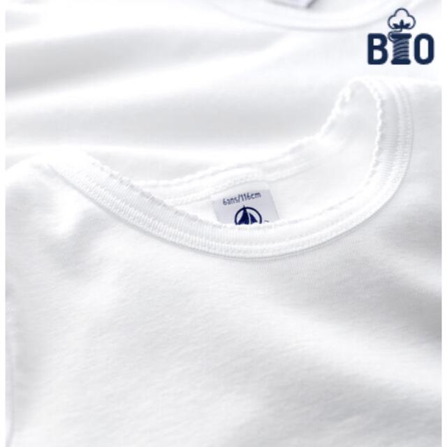 PETIT BATEAU(プチバトー)の新品 プチバトー レディース L ポワンココット 半袖 Ｔシャツ ２枚組 レディースのトップス(Tシャツ(半袖/袖なし))の商品写真