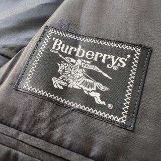 BURBERRY - 66 【極美品】バーバリ 紺ブレ 金ボタン シャドーホース 