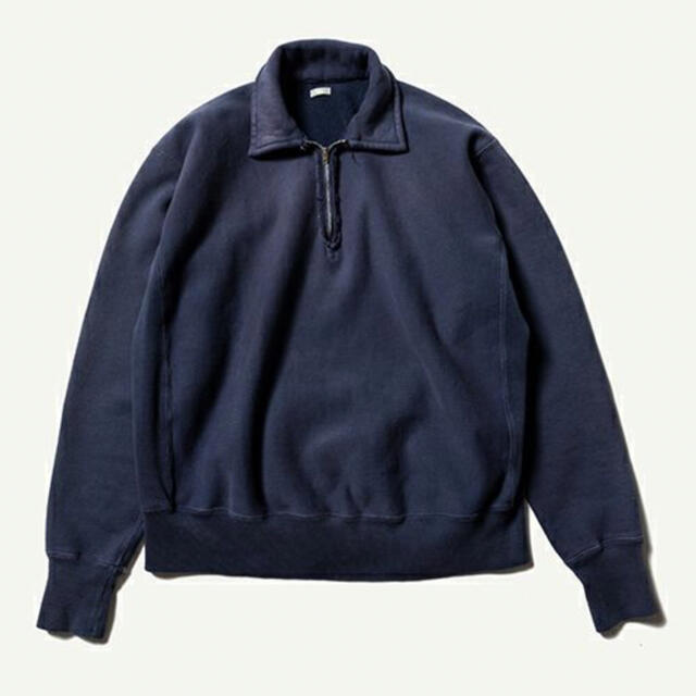 a.presse 22aw アプレッセ　ハーフジップスウェット