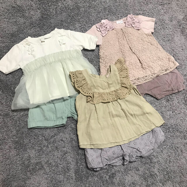 petit main(プティマイン)のpetit main など 90cmセット♪＋おまけ キッズ/ベビー/マタニティのキッズ服女の子用(90cm~)(Tシャツ/カットソー)の商品写真