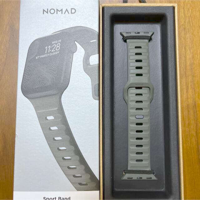 NOMAD Sports Band 42,44,45mm アッシュグリーン