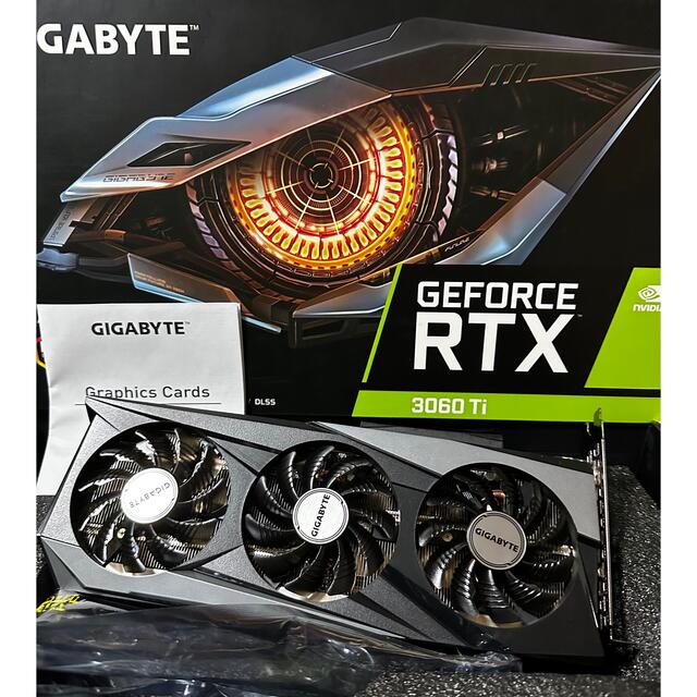 PC/タブレットGIGABYTE RTX3060Ti  GAMING OC8G(rev.2.0)