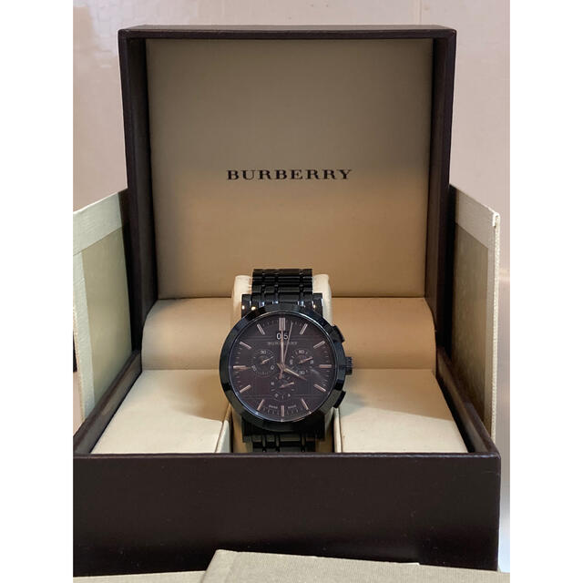 BURBERRY(バーバリー)の[美品] Burberry ノヴァチェック　ステンレスバンド 腕時計 メンズの時計(腕時計(アナログ))の商品写真