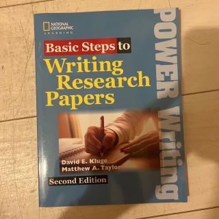 Ｂａｓｉｃ　Ｓｔｅｐｓ　ｔｏ　Ｗｒｉｔｉｎｇ　Ｒｅｓｅａｒｃｈ　Ｐａｐｅｒｓ：Ｓ(語学/参考書)