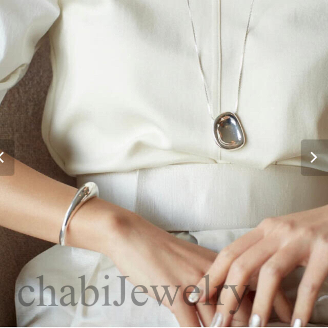 TODAYFUL(トゥデイフル)の新品未使用 chabiJewelry bumpmotif necklace  レディースのアクセサリー(ネックレス)の商品写真