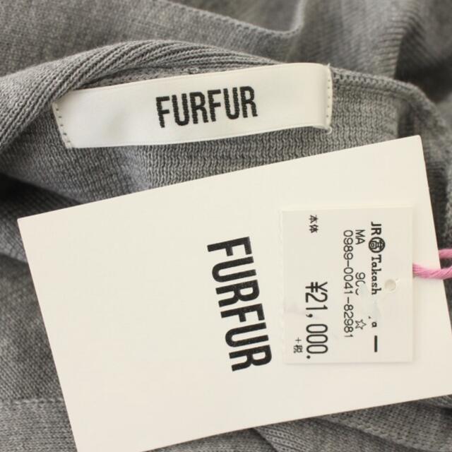 fur fur(ファーファー)のfur fur ボウタイニットワンピース レディースのワンピース(ミニワンピース)の商品写真