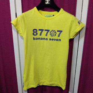 バナナセブン(877*7(BANANA SEVEN))の877*7  バナナセブン　イエロー　Mサイズ(Tシャツ(半袖/袖なし))