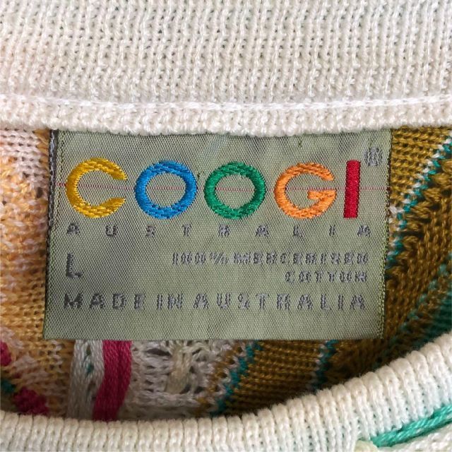 【幻の1点モノ】coogi クージー 立体 編込み 3Dニット 即完売モデル 【幻の1点モノ】coogi クージー 立体 編込み 3Dニット 即完売モデル