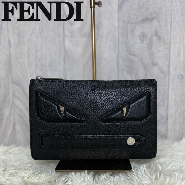 特別送料無料!】 FENDI クラッチバッグ モンスター バグズアイ 定価