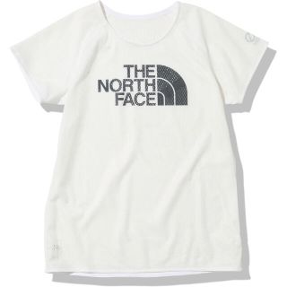 ザノースフェイス(THE NORTH FACE)のTHE NORTH FACE ザノースフェイス 半袖Tシャツ白 レディースL新品(Tシャツ(半袖/袖なし))