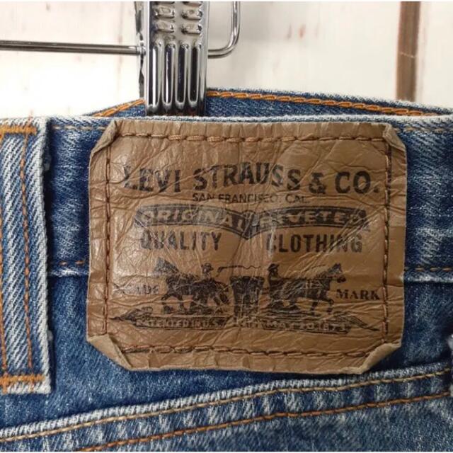 Levi's(リーバイス)の027Z リーバイスLevisデニム514テーパードUSA古着スリムビッグ紺 メンズのパンツ(デニム/ジーンズ)の商品写真