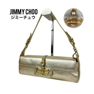 ジミーチュウ(JIMMY CHOO)のジミーチュウ　ショルダーバッグ　ゴールド値下げ(ショルダーバッグ)