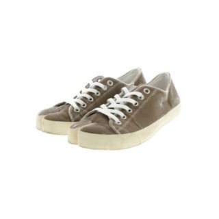 マルタンマルジェラ(Maison Martin Margiela)のMaison Margiela スニーカー 41(26cm位) ベージュ 【古着】【中古】(スニーカー)