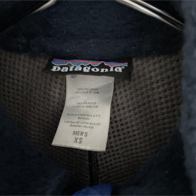 patagonia(パタゴニア)のpatagonia パタゴニア レトロX ネイビー×ブルー メンズのジャケット/アウター(マウンテンパーカー)の商品写真