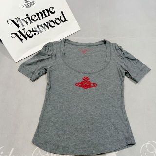 ヴィヴィアンウエストウッド(Vivienne Westwood)のVivivien Westwood♡オーヴTシャツ(Tシャツ(半袖/袖なし))