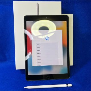 アップル(Apple)のiPad 8世代 128GBWi-Fi版＋Apple pencil (タブレット)