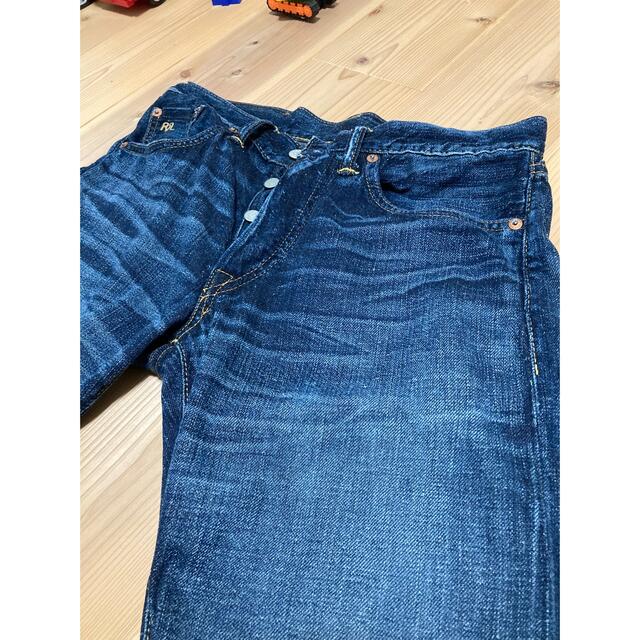 RRL(ダブルアールエル)のRRLダブルアールエル セルビッジデニム　スリムフィット メンズのパンツ(デニム/ジーンズ)の商品写真